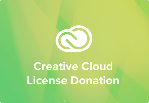 Creative Cloud License Donation